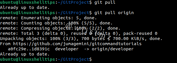 下载并合并 Git 存储库